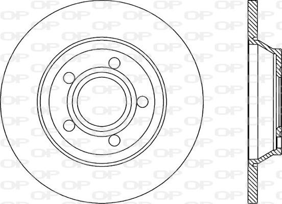 Open Parts BDR1042.10 - Discofreno autozon.pro