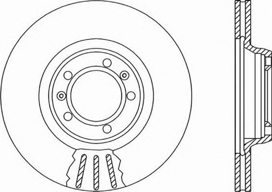 Open Parts BDR101220 - Discofreno autozon.pro