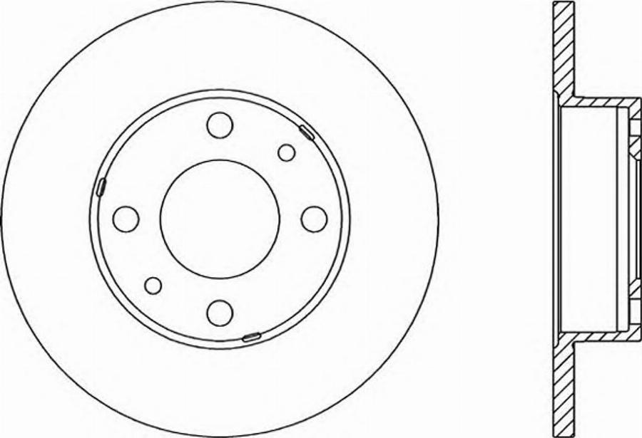 Open Parts BDR1131.10 - Discofreno autozon.pro