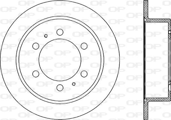 Open Parts BDR1860.10 - Discofreno autozon.pro