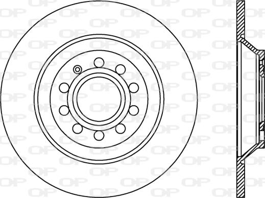 Open Parts BDR2442.10 - Discofreno autozon.pro