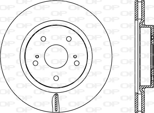 Open Parts BDR2447.20 - Discofreno autozon.pro