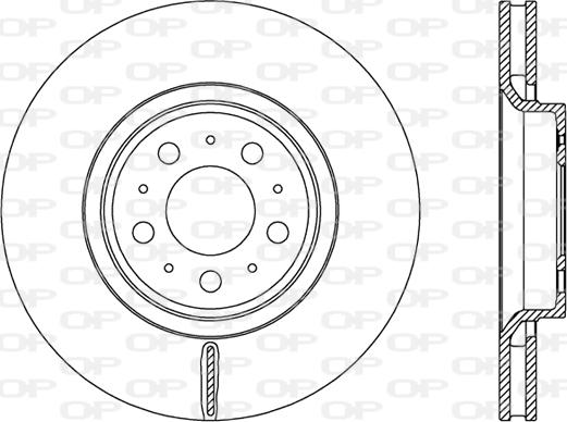 Open Parts BDR2455.20 - Discofreno autozon.pro