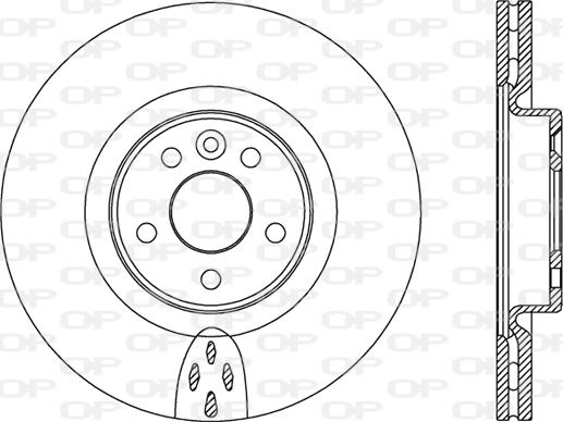 Open Parts BDR2456.20 - Discofreno autozon.pro