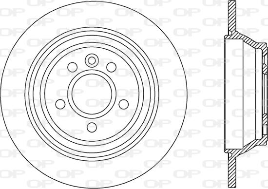 Open Parts BDR2457.10 - Discofreno autozon.pro