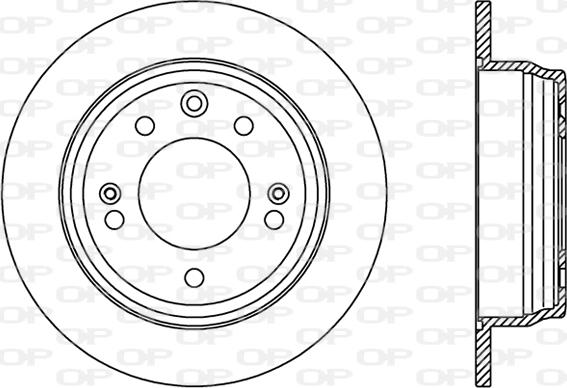 Open Parts BDR2409.10 - Discofreno autozon.pro