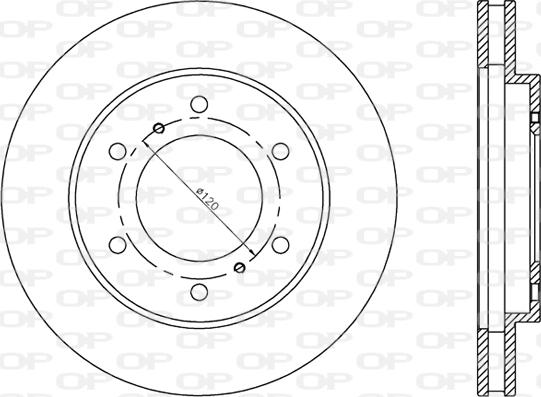 Open Parts BDR2414.20 - Discofreno autozon.pro