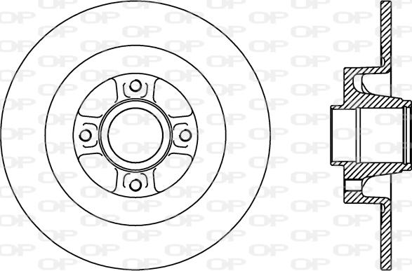 Open Parts BDR2427.10 - Discofreno autozon.pro