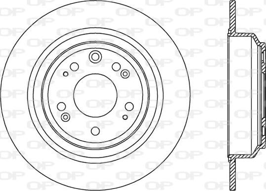 Open Parts BDR2551.10 - Discofreno autozon.pro