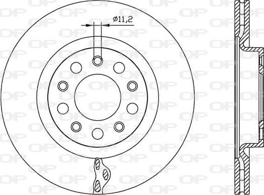 Open Parts BDR2560.20 - Discofreno autozon.pro