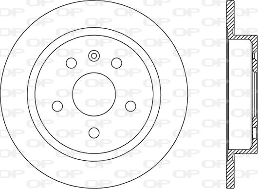 Open Parts BDR2508.10 - Discofreno autozon.pro