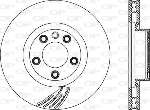 Open Parts BDR2573.20 - Discofreno autozon.pro