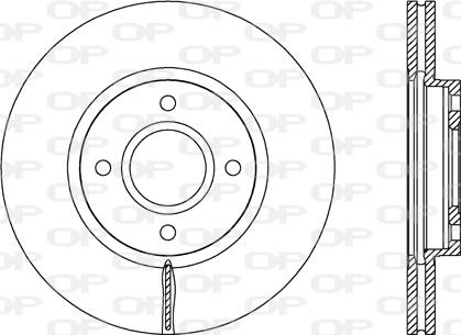 Open Parts BDR2688.20 - Discofreno autozon.pro