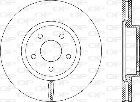 Open Parts BDR2687.20 - Discofreno autozon.pro