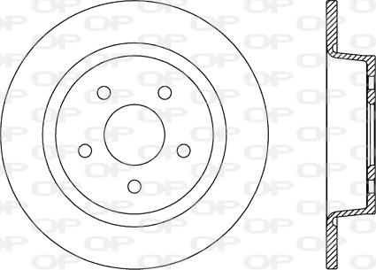 Open Parts BDR2635.10 - Discofreno autozon.pro