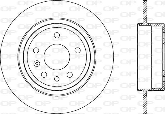 Open Parts BDR2035.10 - Discofreno autozon.pro