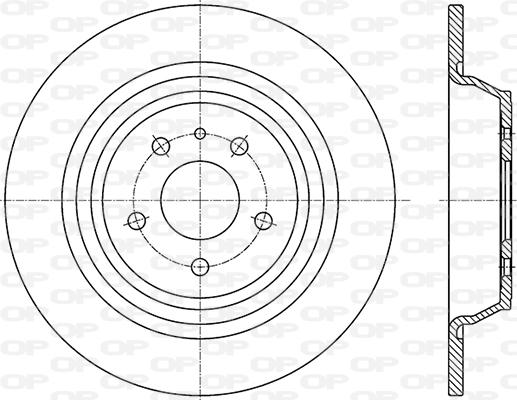 Open Parts BDR2842.10 - Discofreno autozon.pro