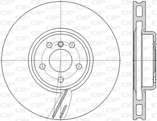 Open Parts BDR2857.20 - Discofreno autozon.pro