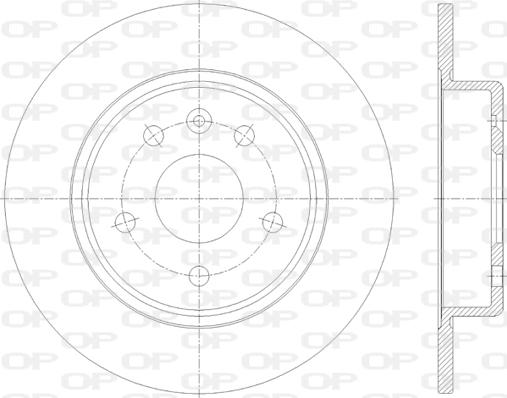 Open Parts BDR2815.10 - Discofreno autozon.pro