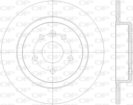 Open Parts BDR2816.10 - Discofreno autozon.pro