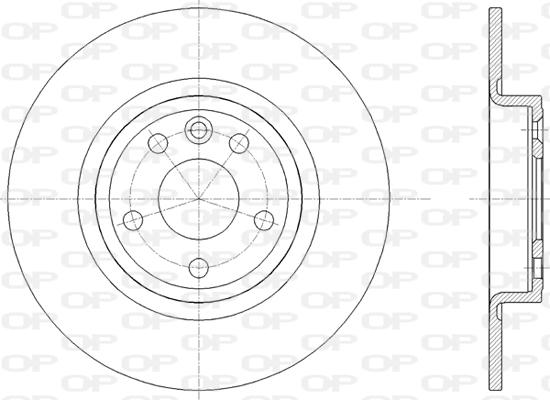 Open Parts BDR2820.10 - Discofreno autozon.pro