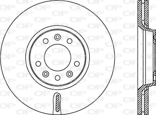 Open Parts BDR2383.20 - Discofreno autozon.pro