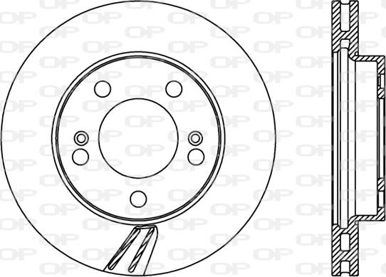 Open Parts BDR2376.20 - Discofreno autozon.pro