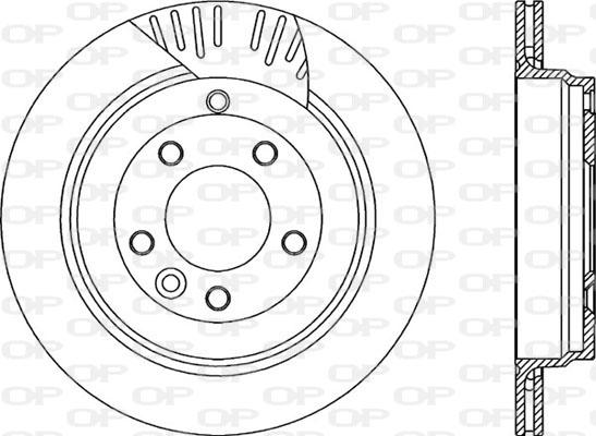 Open Parts BDR2256.20 - Discofreno autozon.pro