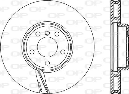 Open Parts BDR2744.20 - Discofreno autozon.pro