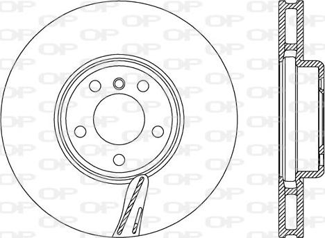 Open Parts BDR2745.20 - Discofreno autozon.pro