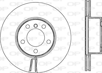 Open Parts BDR2719.20 - Discofreno autozon.pro