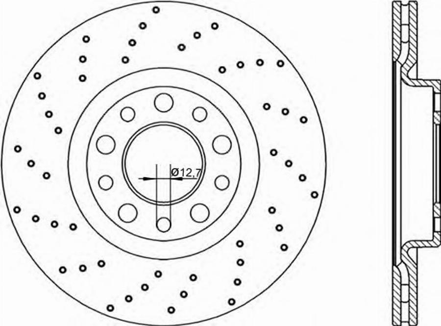 Open Parts BDRS2255.25 - Discofreno autozon.pro