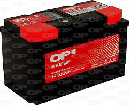 Open Parts BE080L4.00 - Batteria avviamento autozon.pro