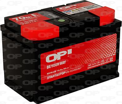 Open Parts BE070L3.00 - Batteria avviamento autozon.pro