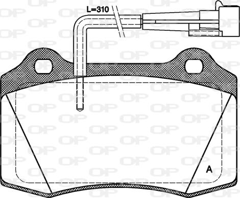 A.B.S. 37107 - Kit pastiglie freno, Freno a disco autozon.pro