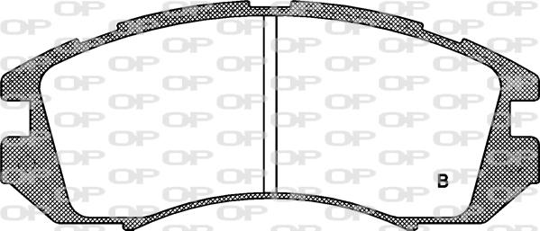 Open Parts BPA0191.12 - Kit pastiglie freno, Freno a disco autozon.pro