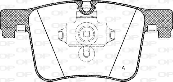 Open Parts BPA1457.00 - Kit pastiglie freno, Freno a disco autozon.pro