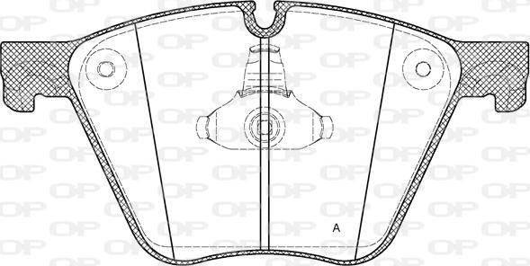 Open Parts BPA1419.00 - Kit pastiglie freno, Freno a disco autozon.pro