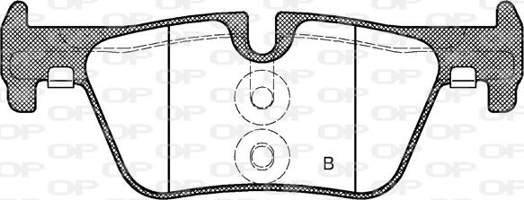 Open Parts BPA1476.00 - Kit pastiglie freno, Freno a disco autozon.pro