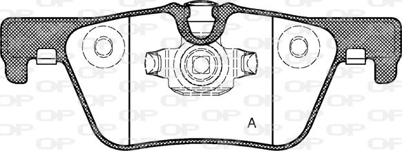 Open Parts BPA1476.00 - Kit pastiglie freno, Freno a disco autozon.pro