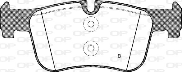 Open Parts BPA1478.00 - Kit pastiglie freno, Freno a disco autozon.pro