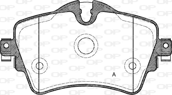 Valeo 671419 - Kit pastiglie freno, Freno a disco autozon.pro