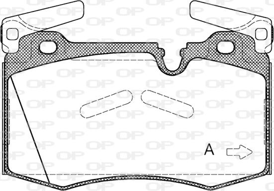 Land Rover LR160069 - Kit pastiglie freno, Freno a disco autozon.pro