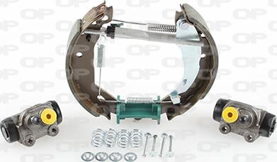 Open Parts BSK2041.02 - Kit ganasce freno autozon.pro