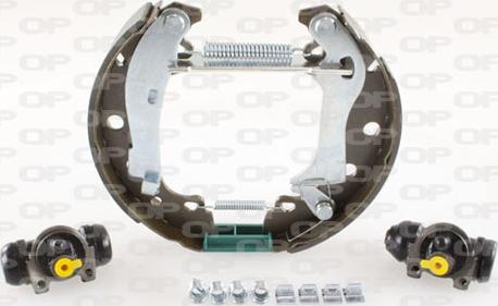 Open Parts BSK2002.00 - Kit ganasce freno autozon.pro