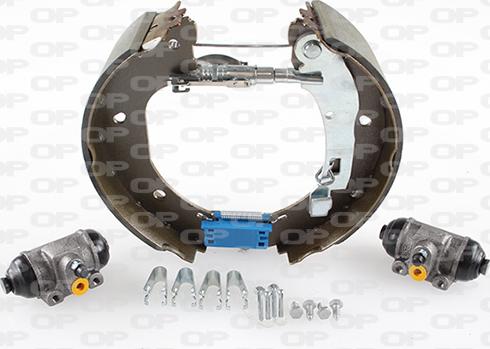 Open Parts BSK2086.00 - Kit ganasce freno autozon.pro