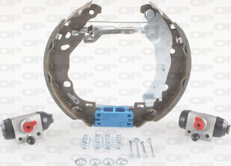 Open Parts BSK2080.00 - Kit ganasce freno autozon.pro