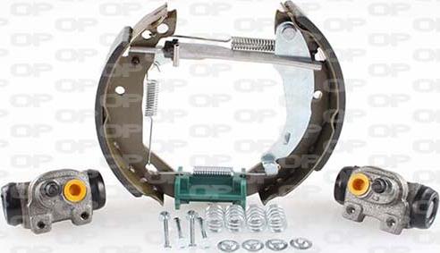 Open Parts BSK2030.03 - Kit ganasce freno autozon.pro