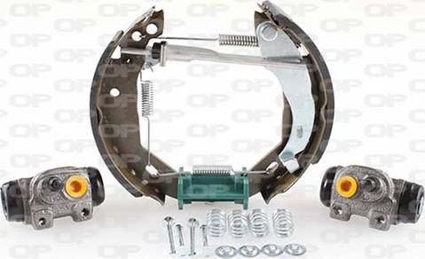 Open Parts BSK2030.02 - Kit ganasce freno autozon.pro