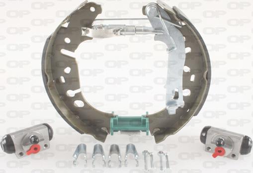 Open Parts BSK2107.00 - Kit ganasce freno autozon.pro